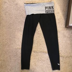 Victoria's Secret yoga foldover leggings size s